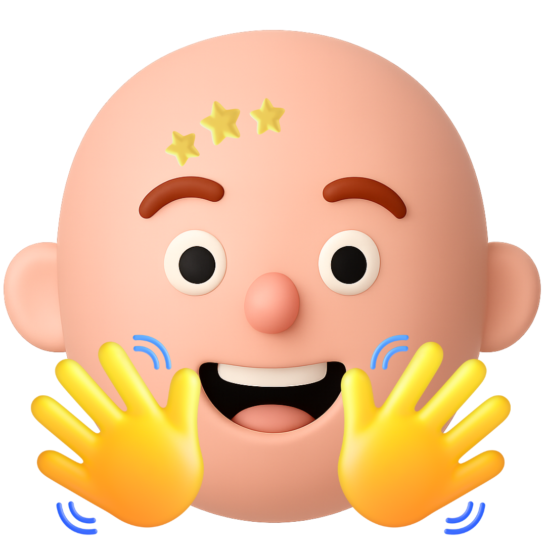 Helge smiler i sort T-skjorte foran vogna